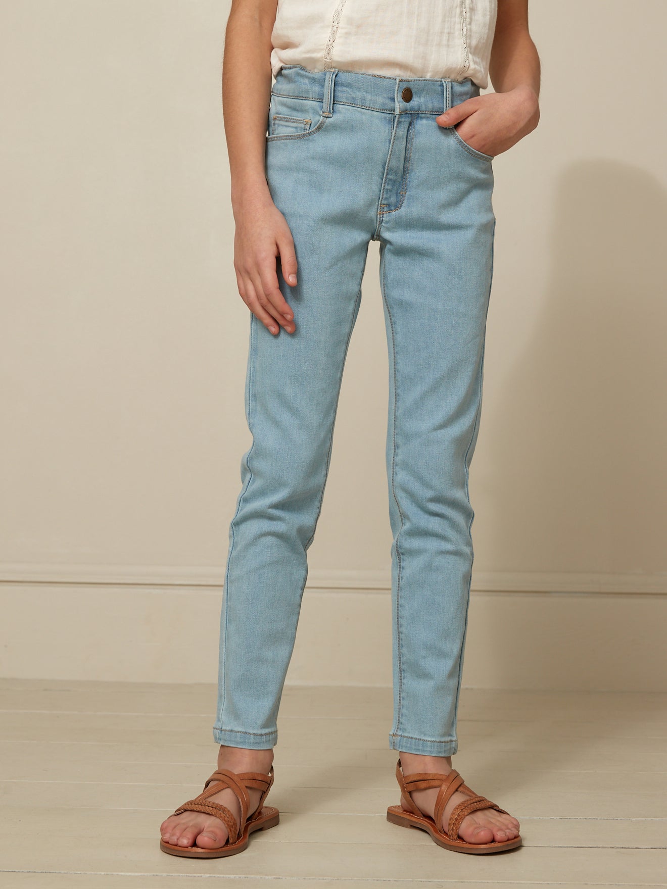 Mädchen Slim Fit Jeans