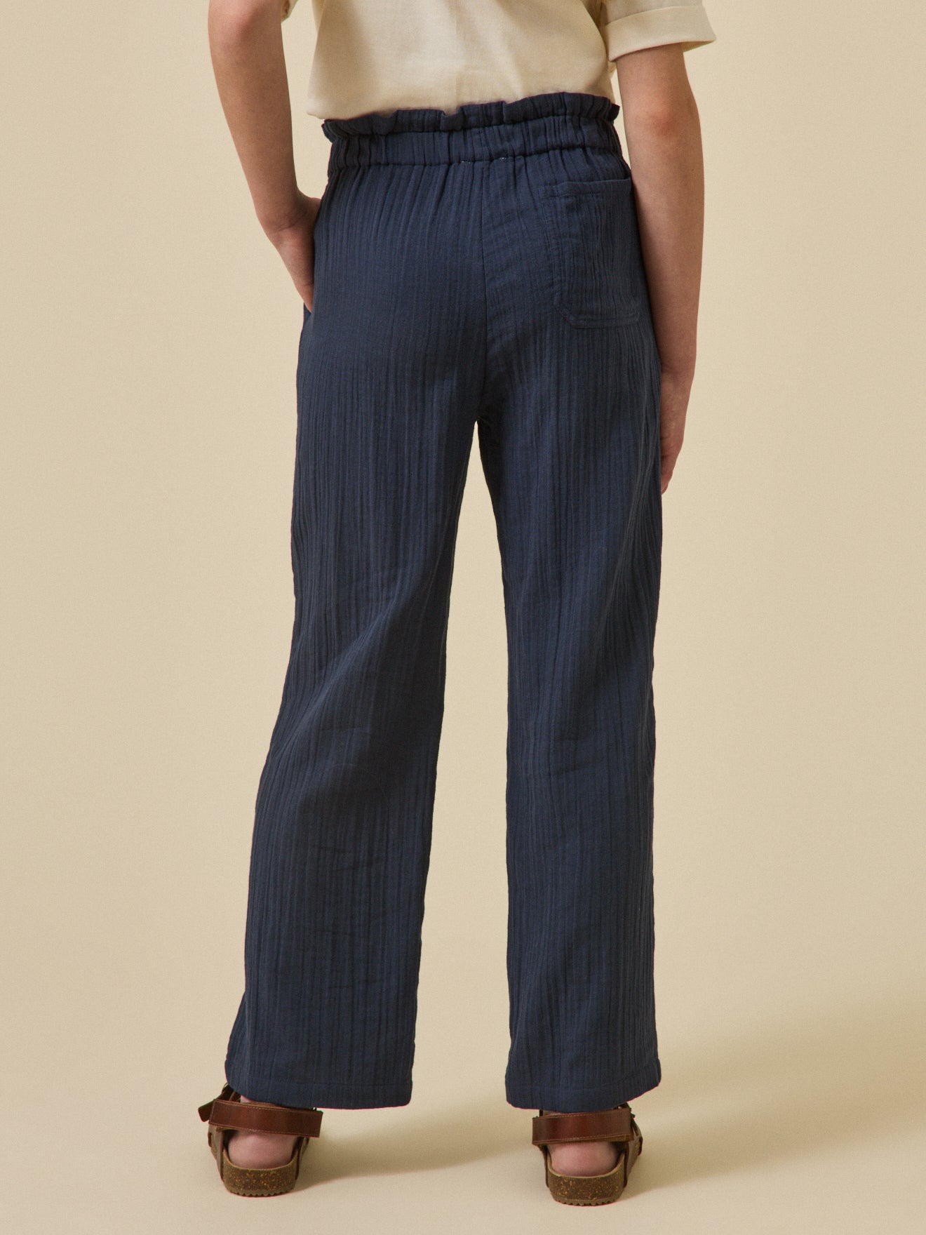 Mädchen-Hose aus Baumwollgaze – Kollektion « Junior »
