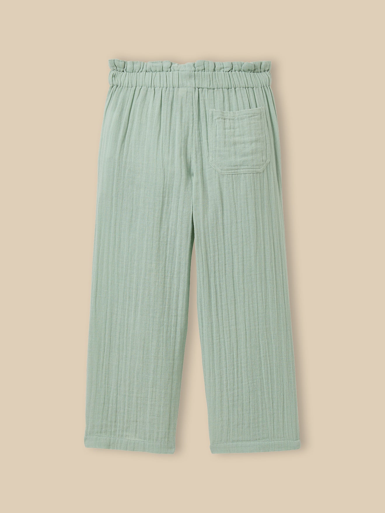 Mädchen-Hose aus Baumwollgaze – Kollektion « Junior »