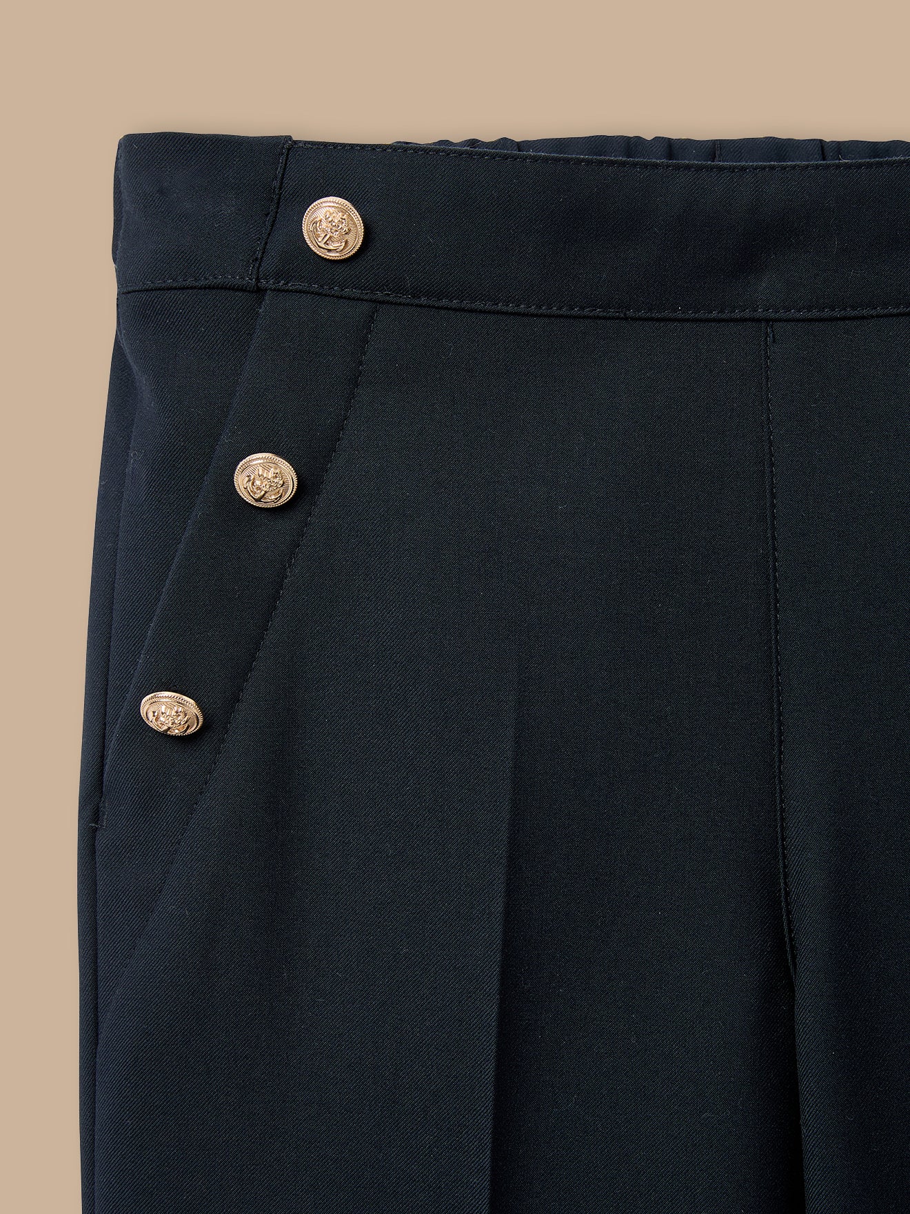 Mädchenhose mit hohem Bund