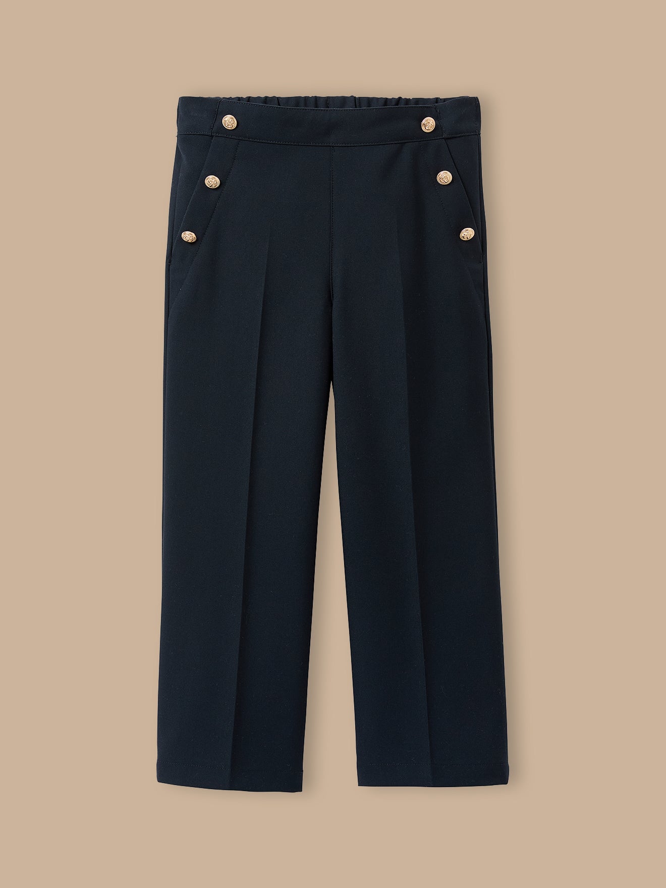 Mädchenhose mit hohem Bund