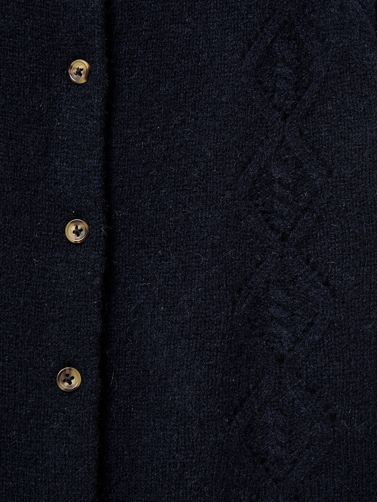 Mädchen-Cardigan aus Merino-Wolle