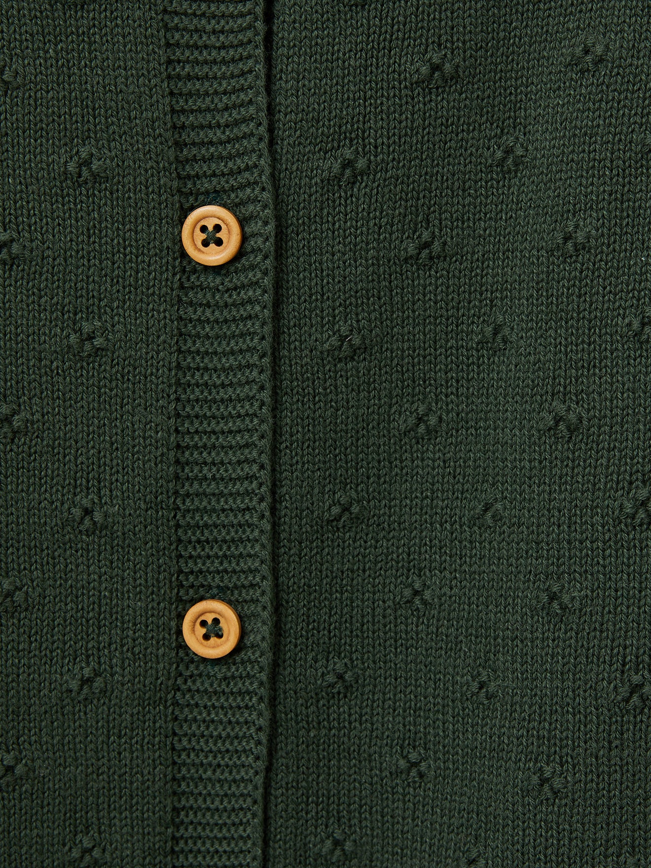 Mädchen-Cardigan mit Musterstrick