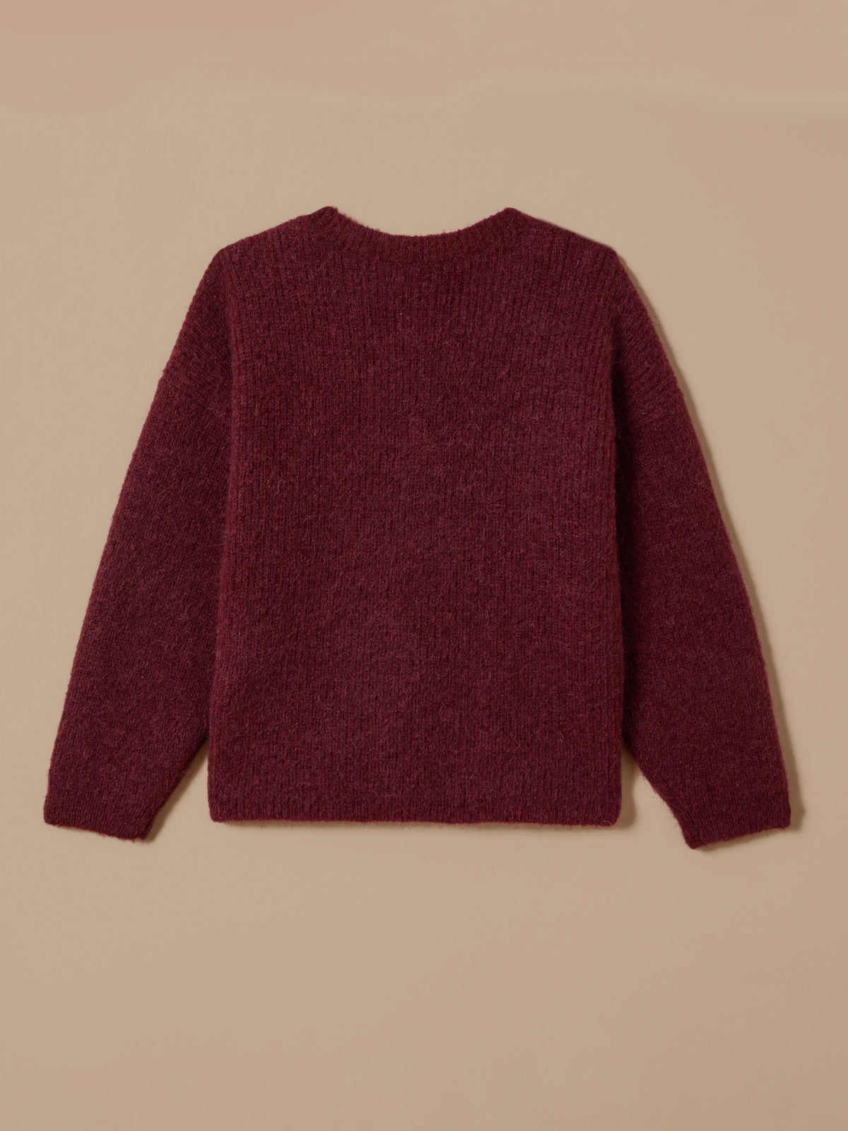 Mädchen-Cardigan mit Wolle und Mohair