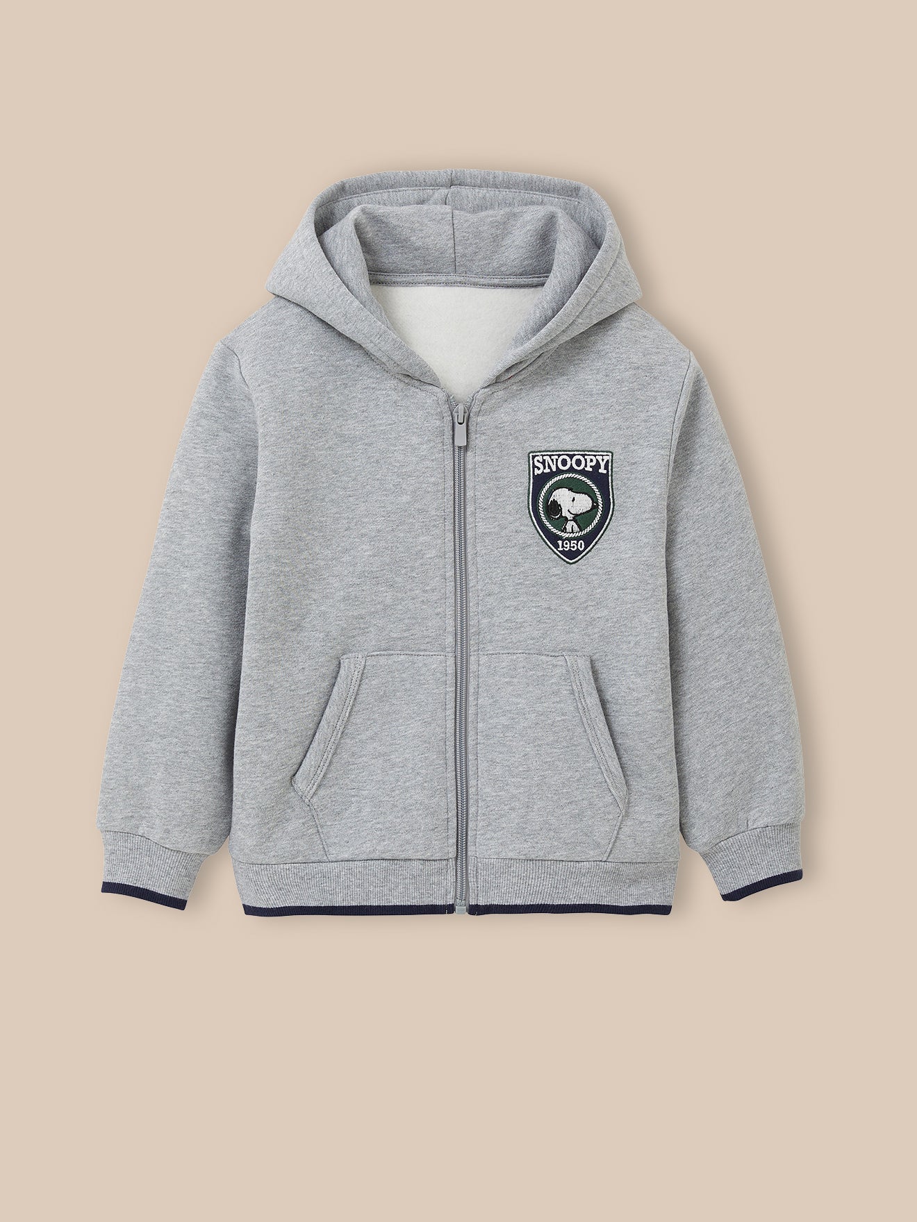 Kinder-Sweatjacke mit Reißverschluss Cyrillus X PEANUTS(TM) – Snoopy Kollektion
