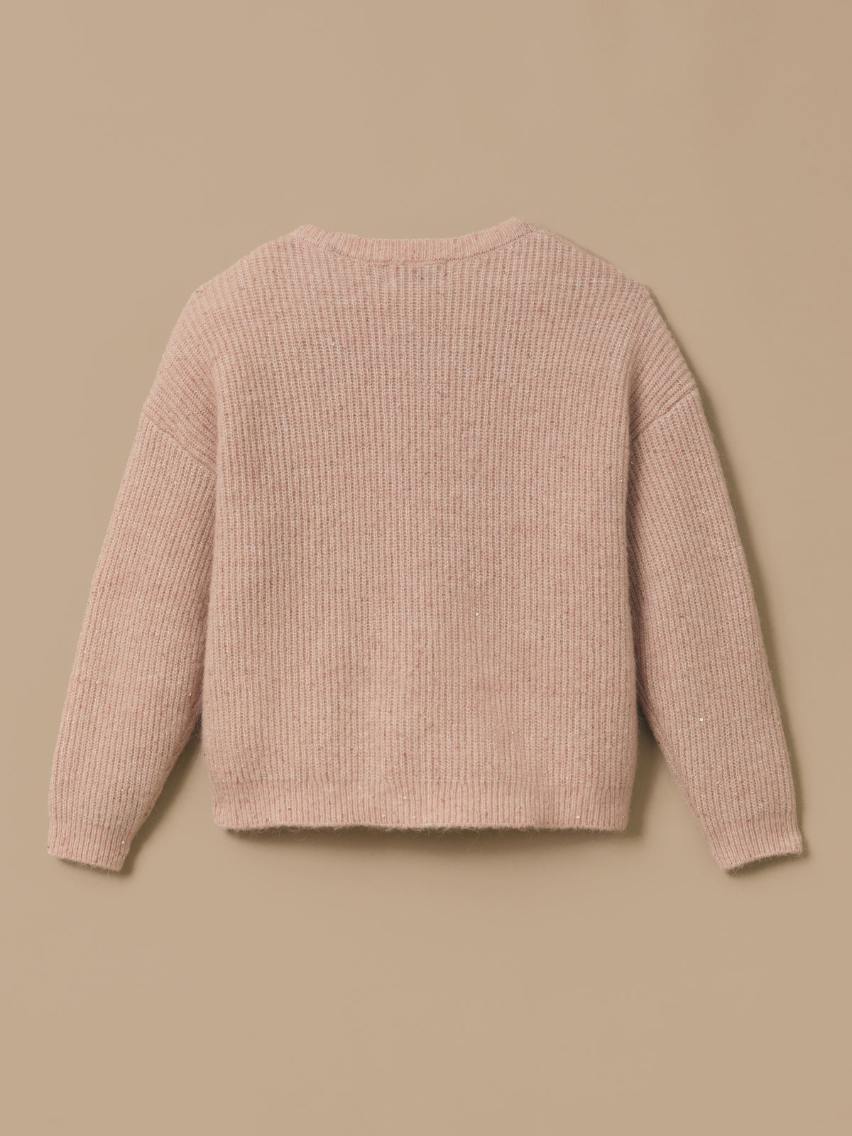 Mädchen-Cardigan aus Wolle und Mohair