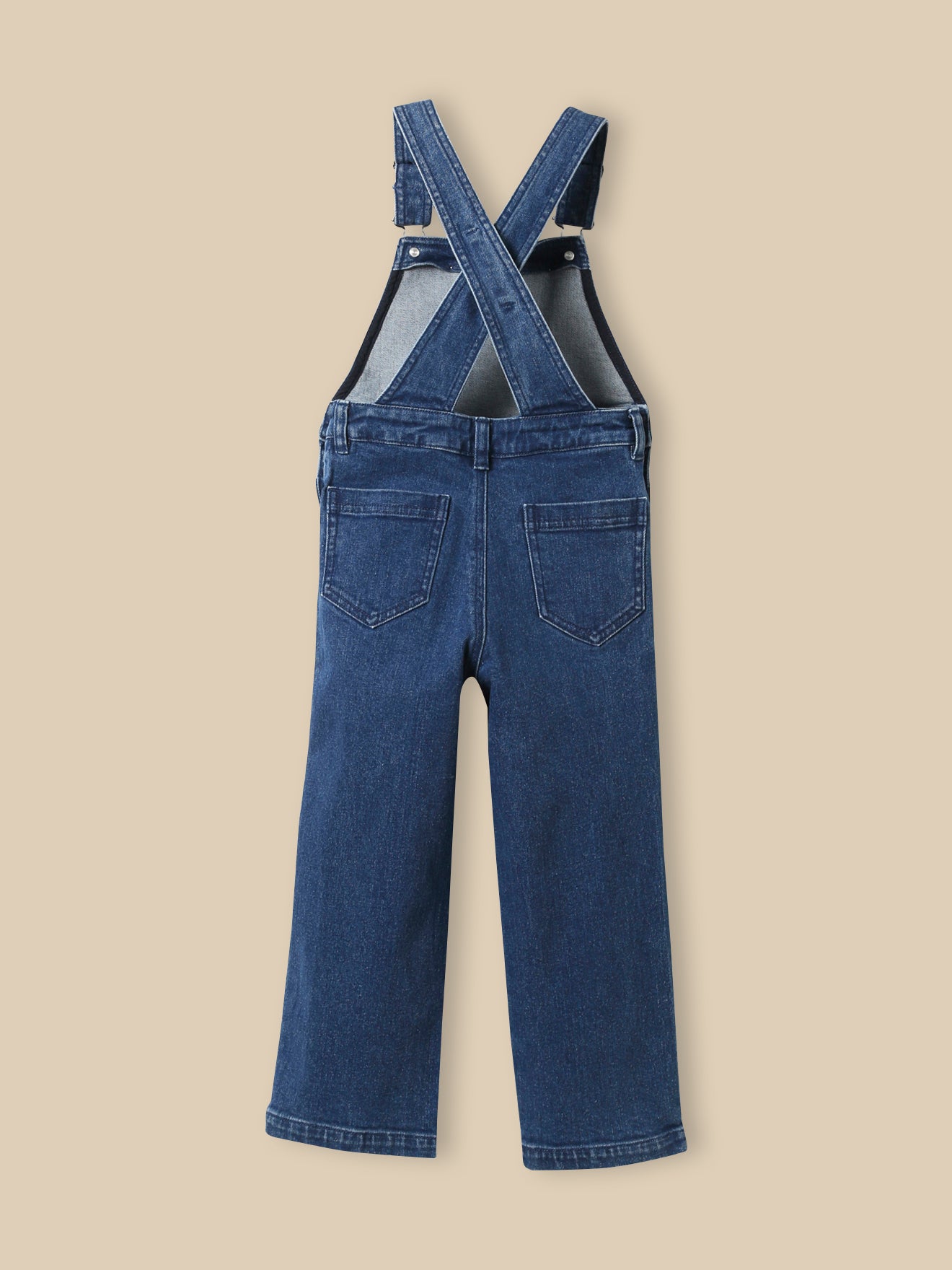 Mädchen-Latzhose aus Denim