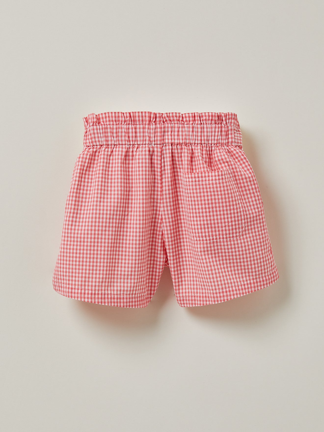 Mädchen-Shorts mit Vichy-Karo