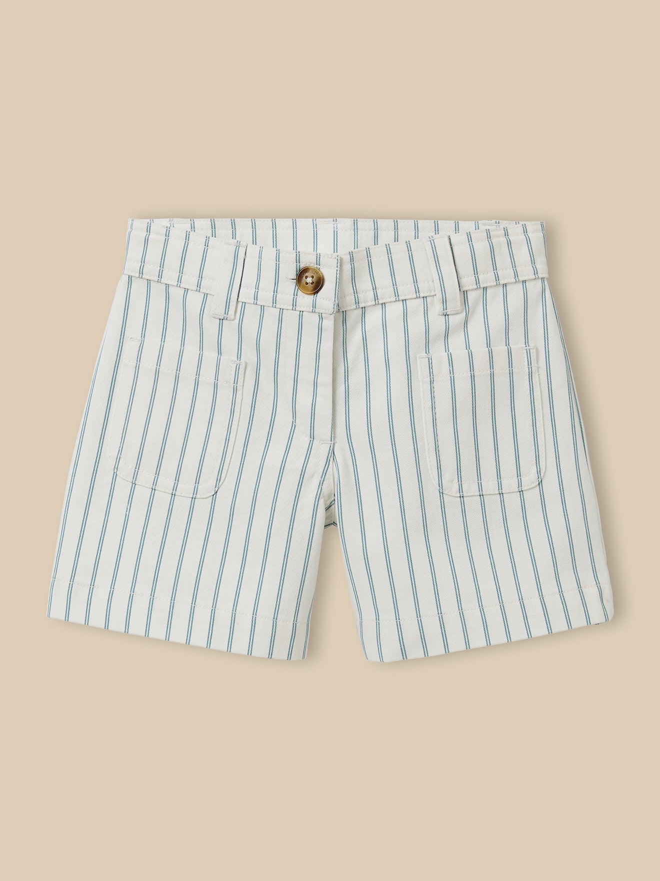 Gestreifte Mädchen-Shorts