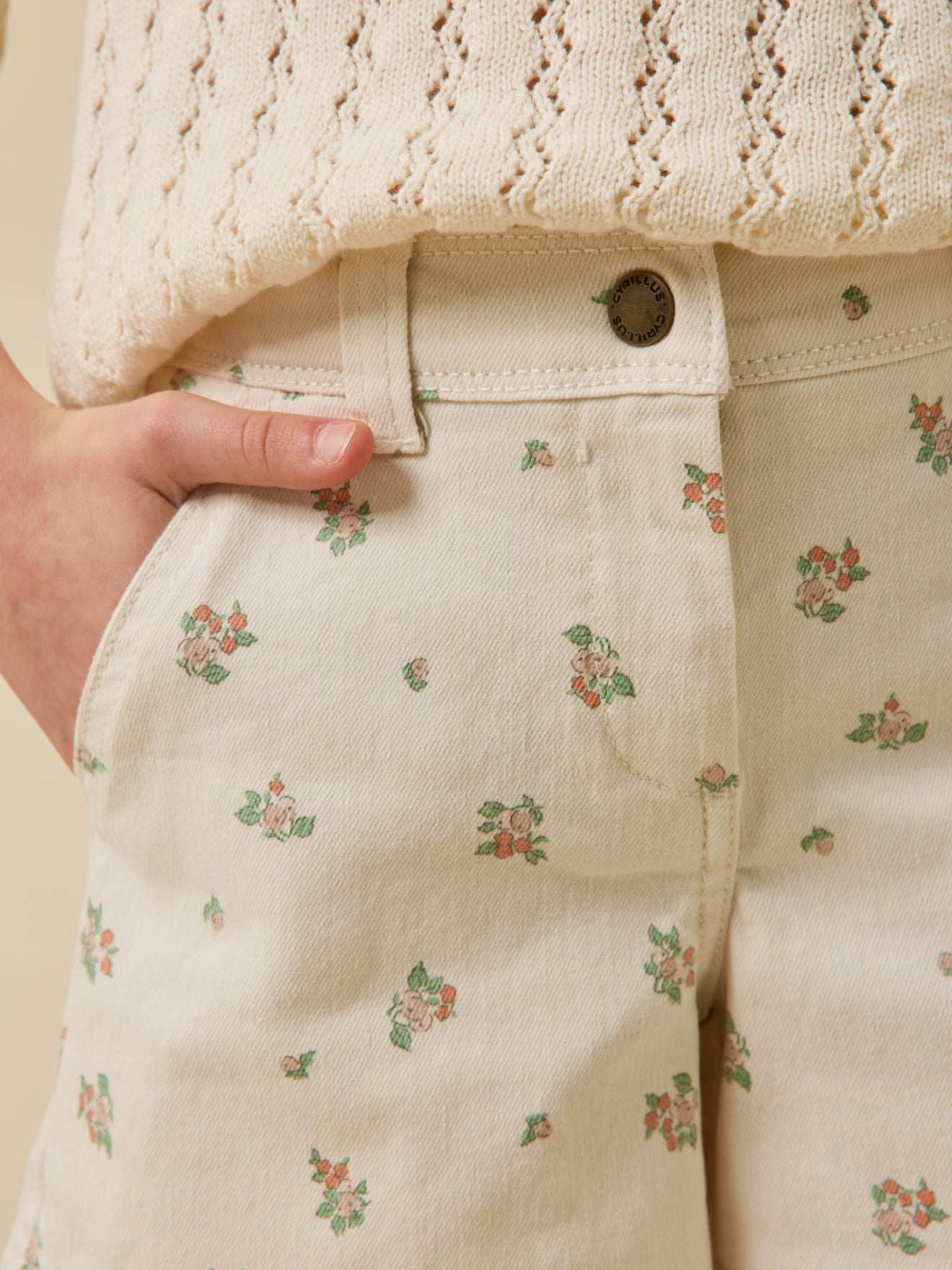 Mädchen-Shorts mit Print