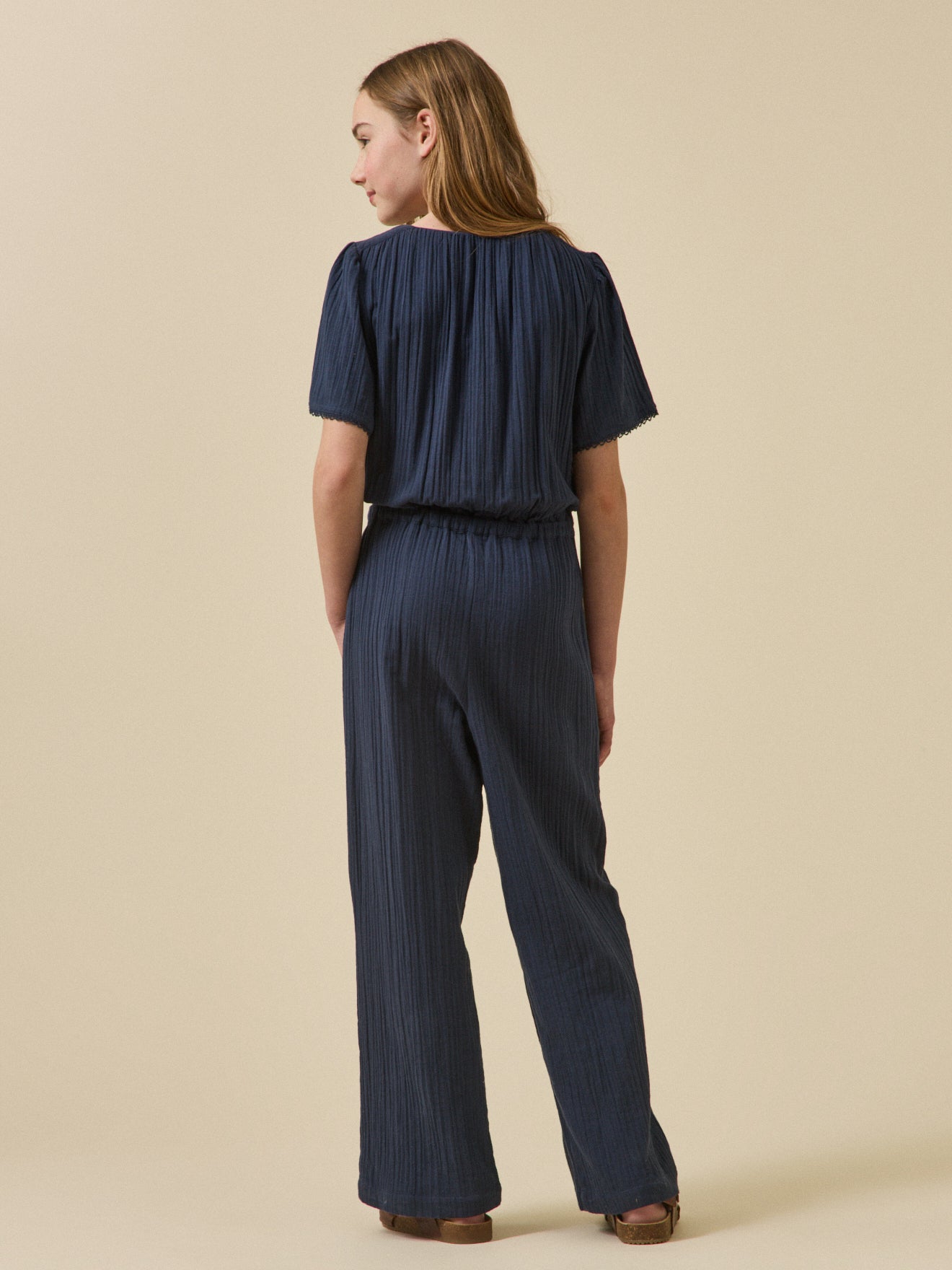Jumpsuit aus Baumwolllgaze – Kollektion « Junior »