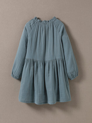 Mädchenkleid aus Baumwoll-Gaze