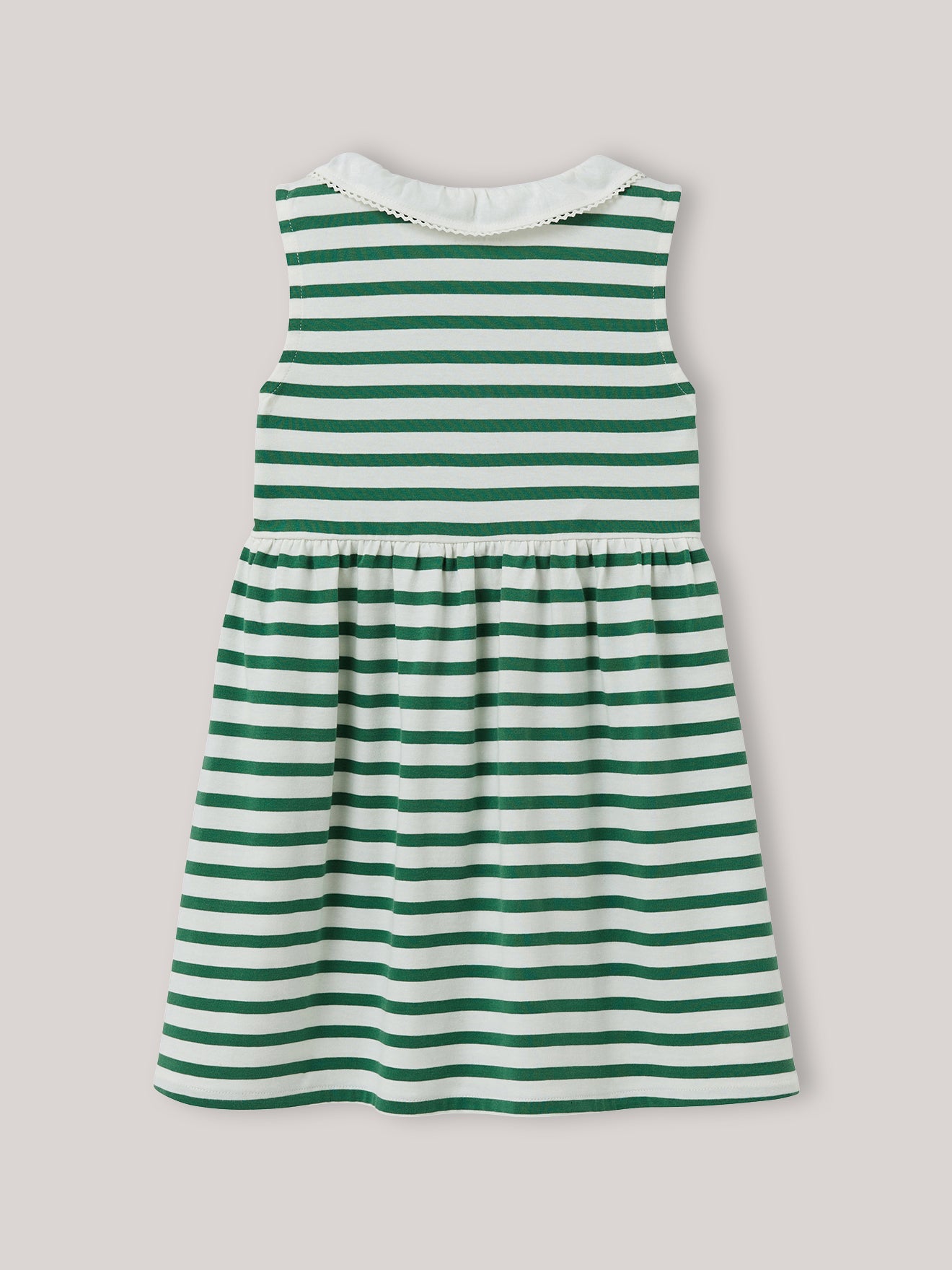 Mädchen-Matrosenkleid aus Jersey-Stoff – Bio-Baumwolle