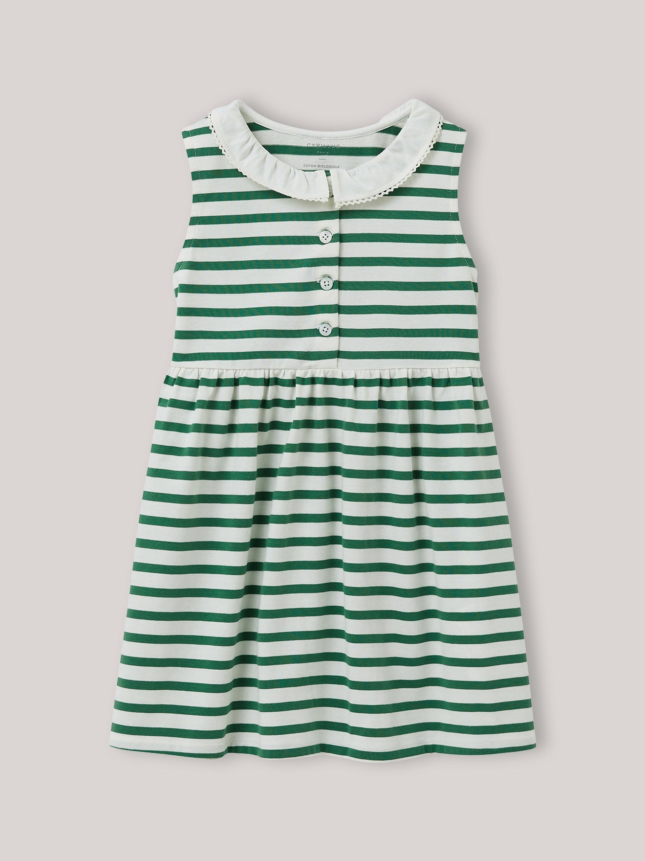 Mädchen-Matrosenkleid aus Jersey-Stoff – Bio-Baumwolle