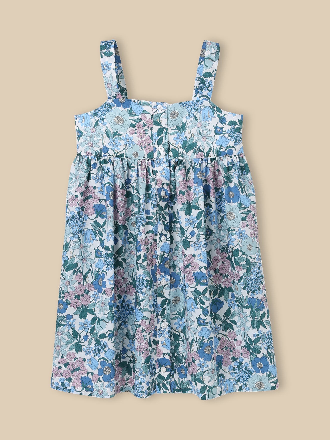 Mädchenkleid aus Liberty®-Stoff « Clara Bell »