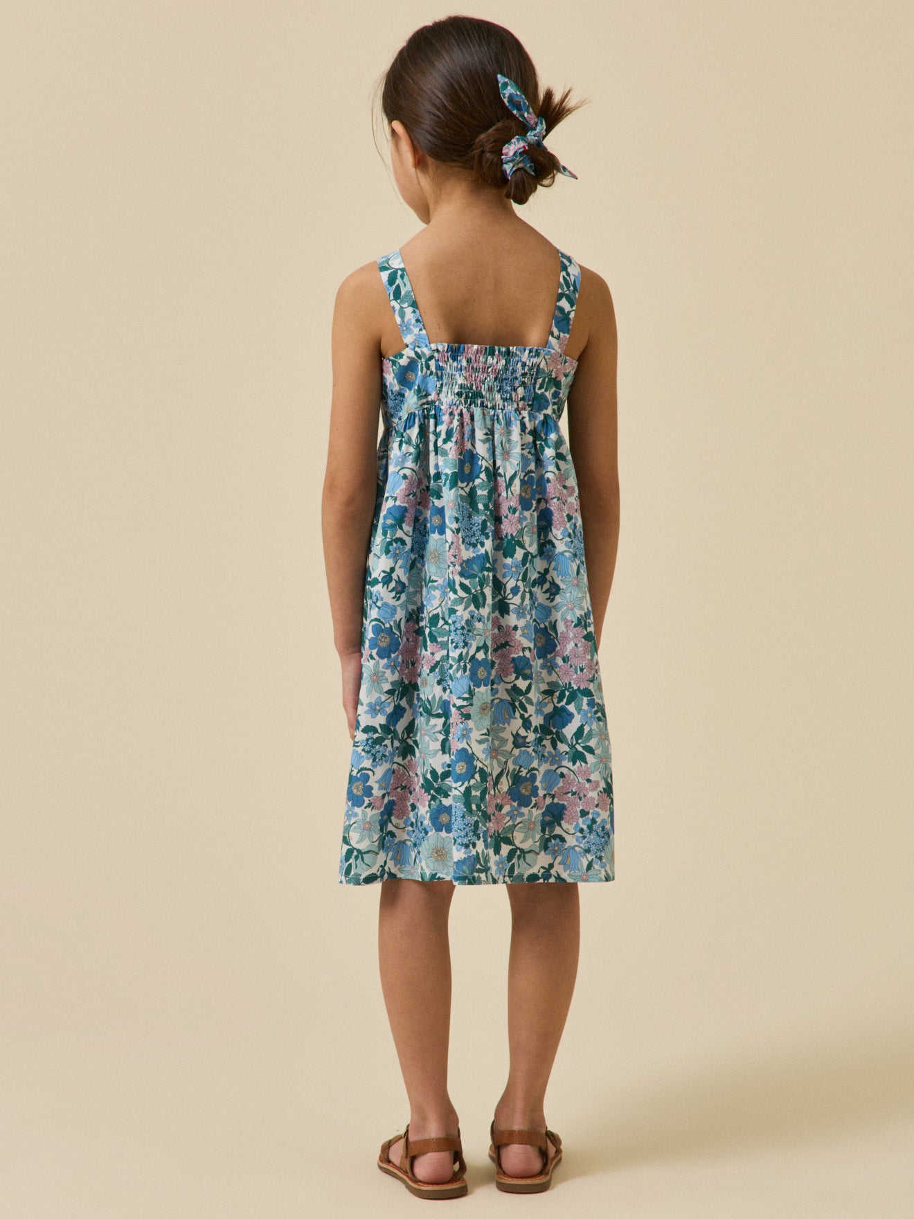 Mädchenkleid aus Liberty®-Stoff « Clara Bell »