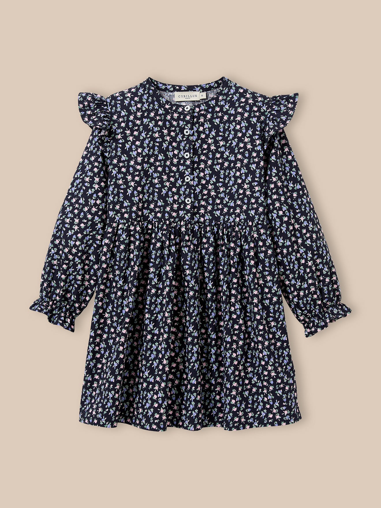 Mädchenkleid, bedruckt