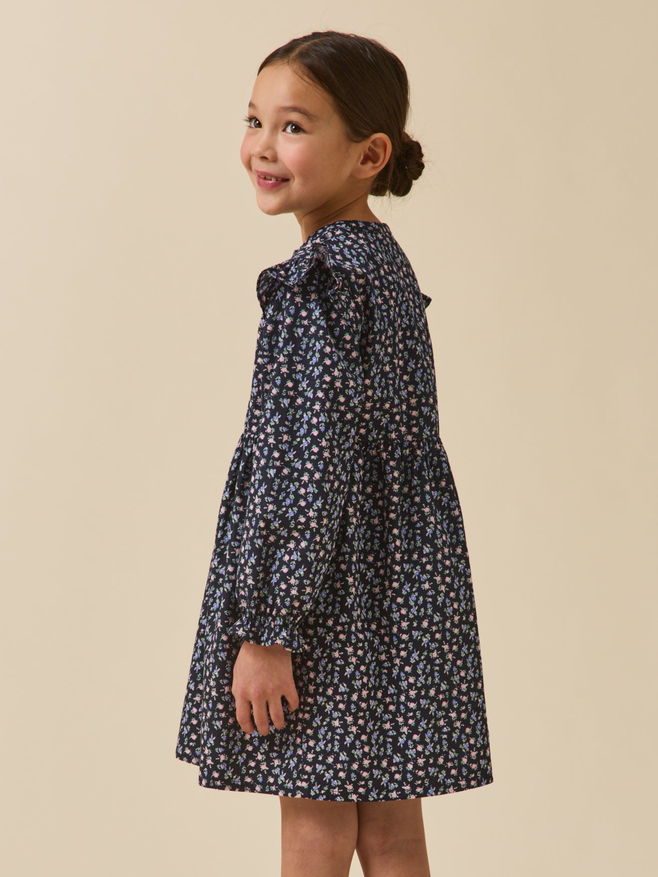 Mädchenkleid, bedruckt