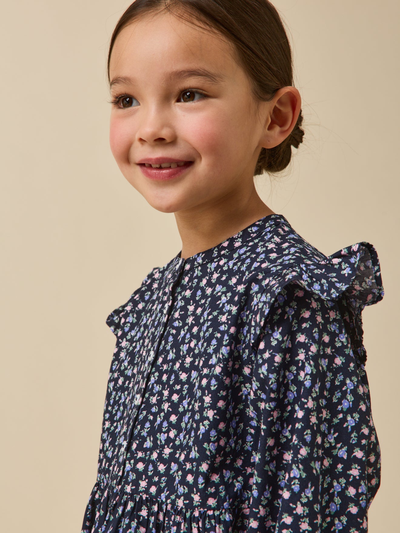 Mädchenkleid, bedruckt