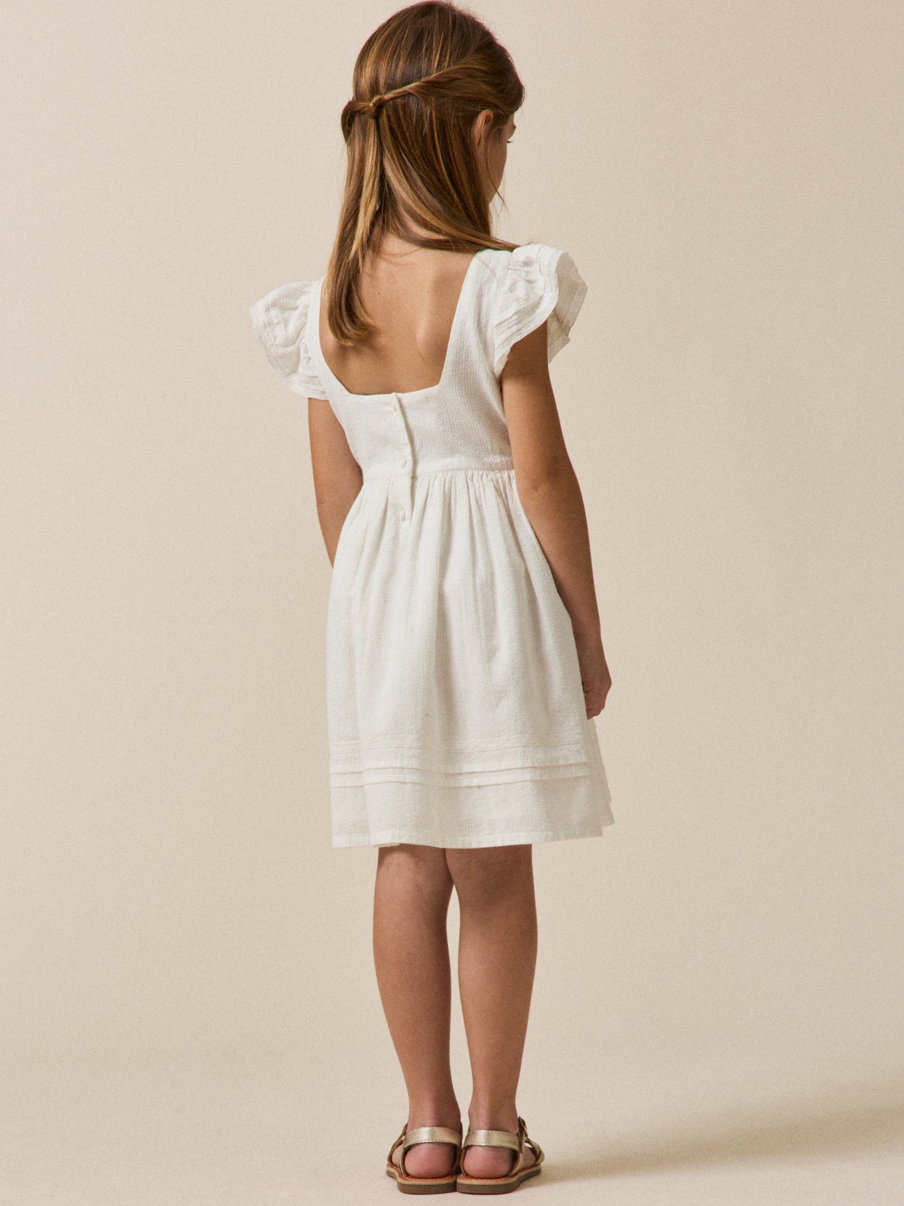 Elegantes Mädchenkleid « Sixtine » – Kollektion für Festtage und Hochzeiten