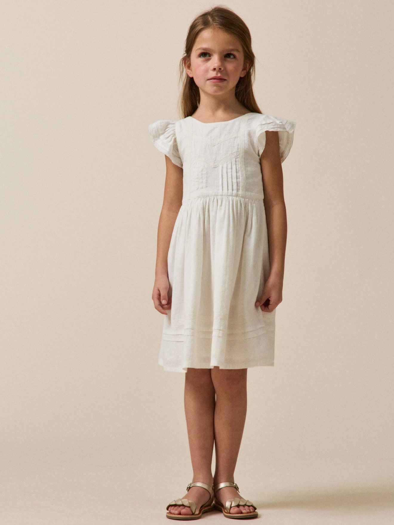 Elegantes Mädchenkleid « Sixtine » – Kollektion für Festtage und Hochzeiten