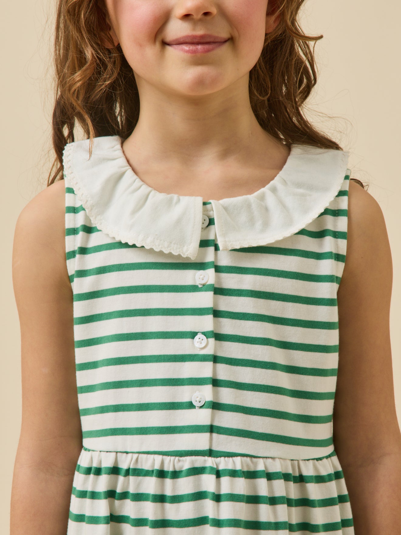 Mädchenkleid aus Jersey – Bio-Baumwolle