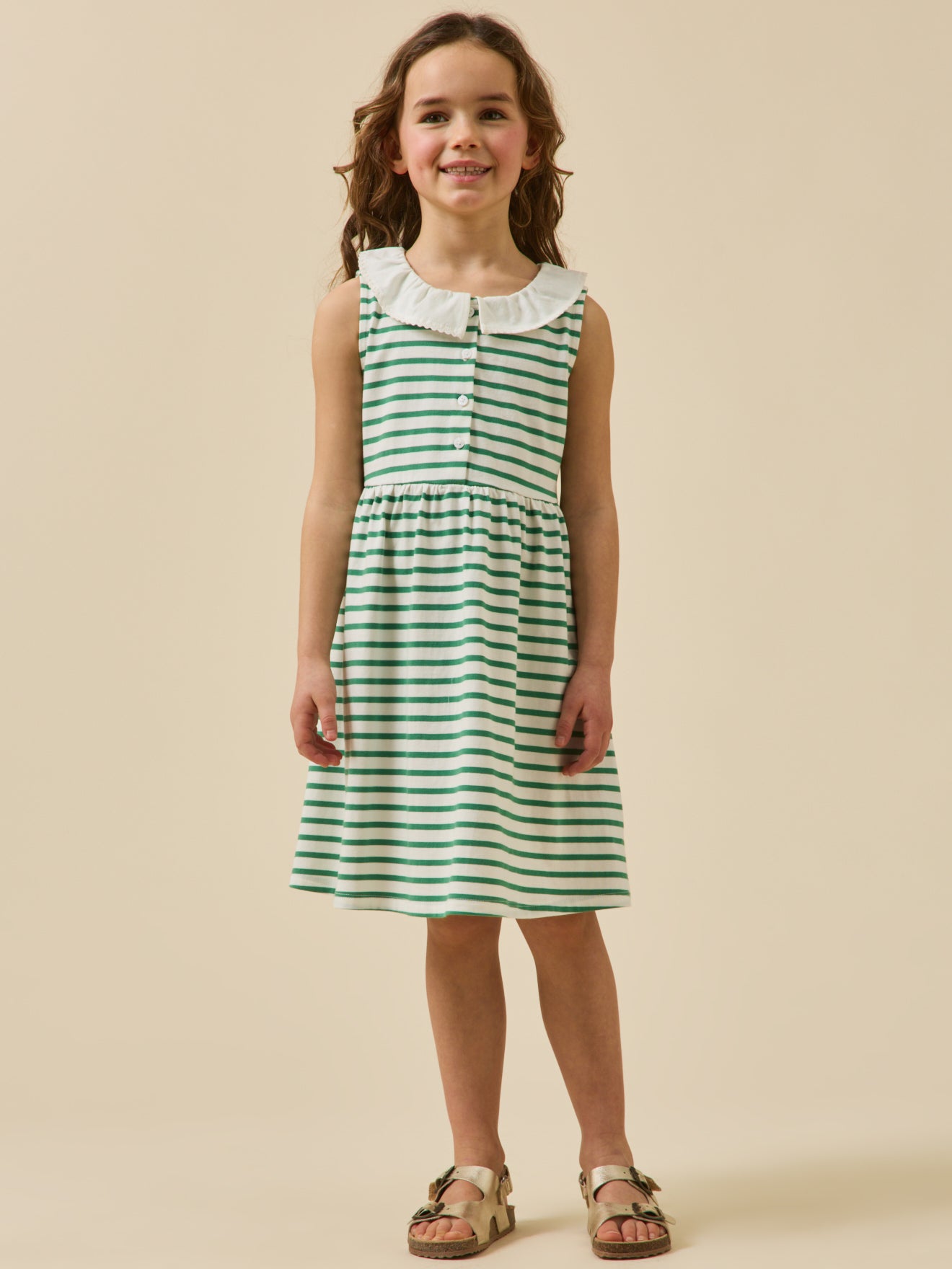 Mädchenkleid aus Jersey – Bio-Baumwolle
