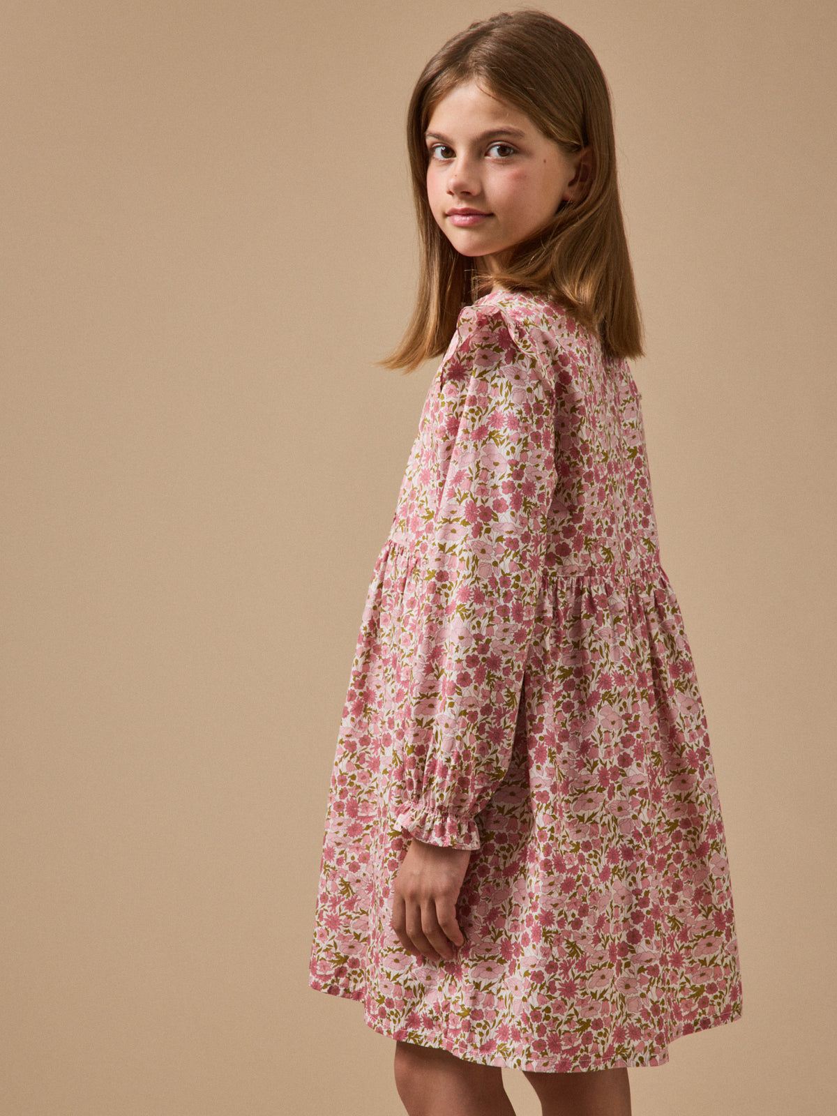 Mädchenkleid aus Liberty®-Stoff