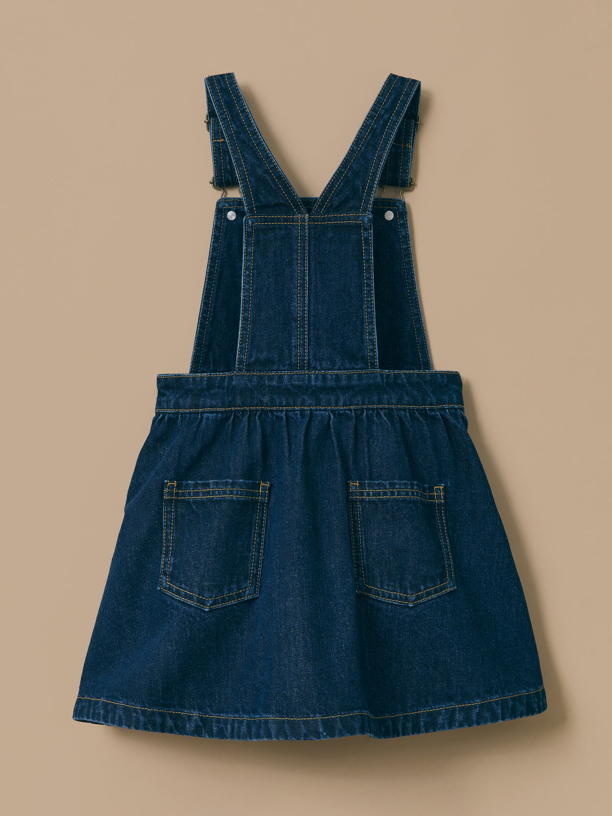Mädchen-Trägerkleid aus Denim