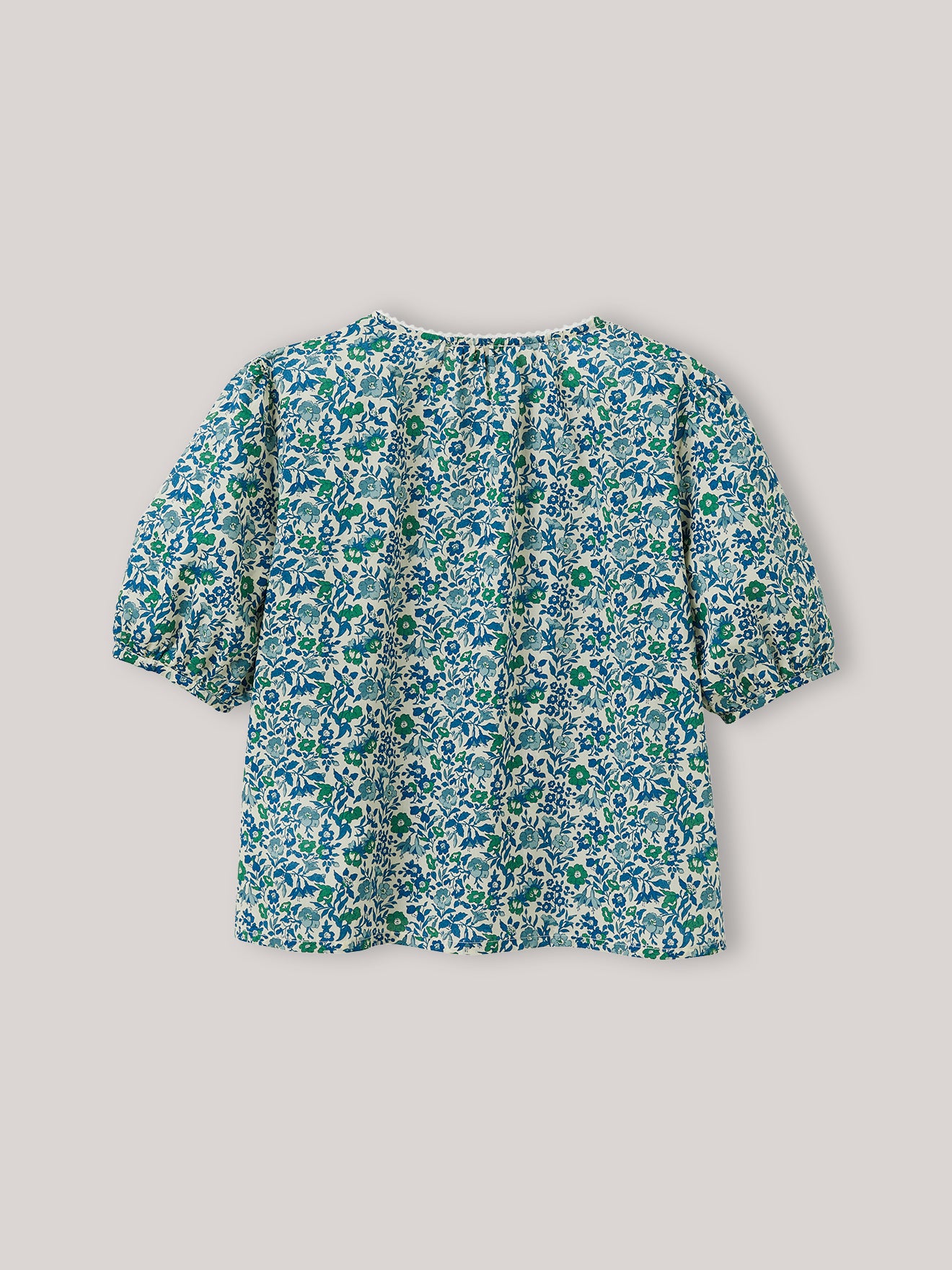 Mädchenbluse aus Liberty®-Stoff « Mamie »