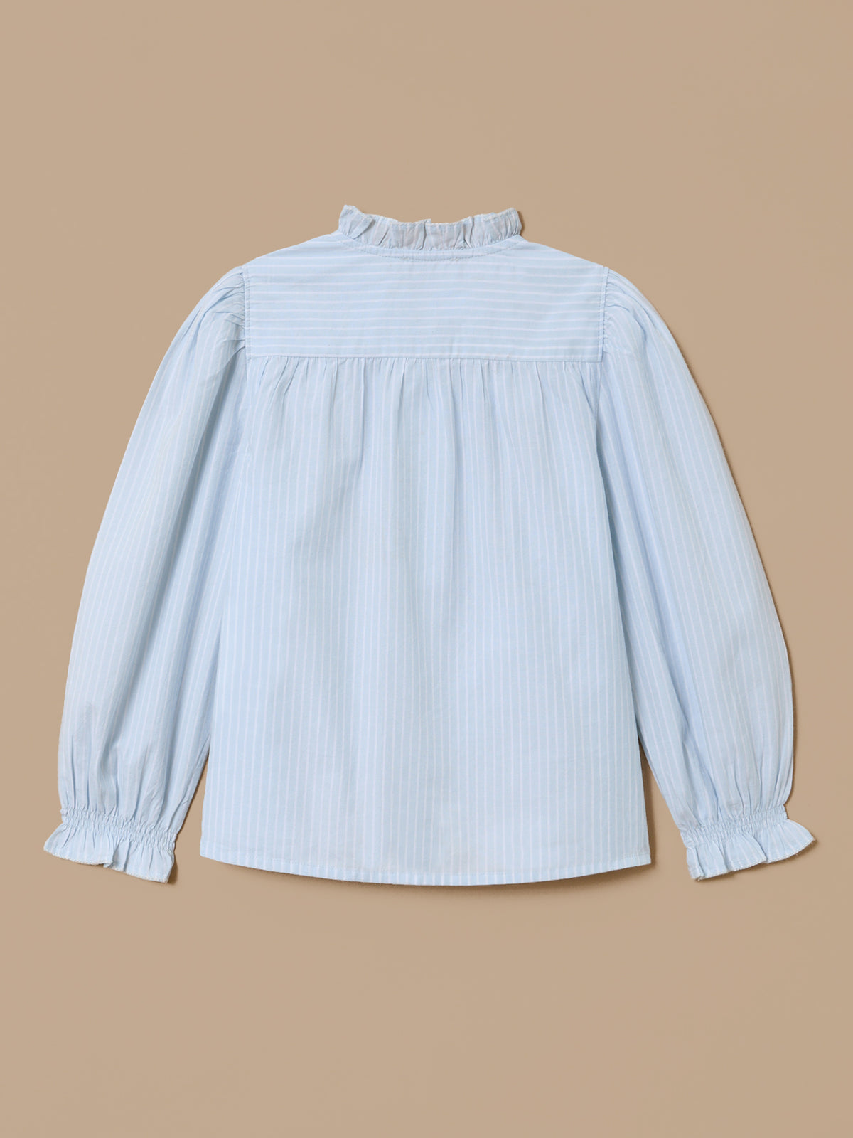 Mädchenbluse mit Volants