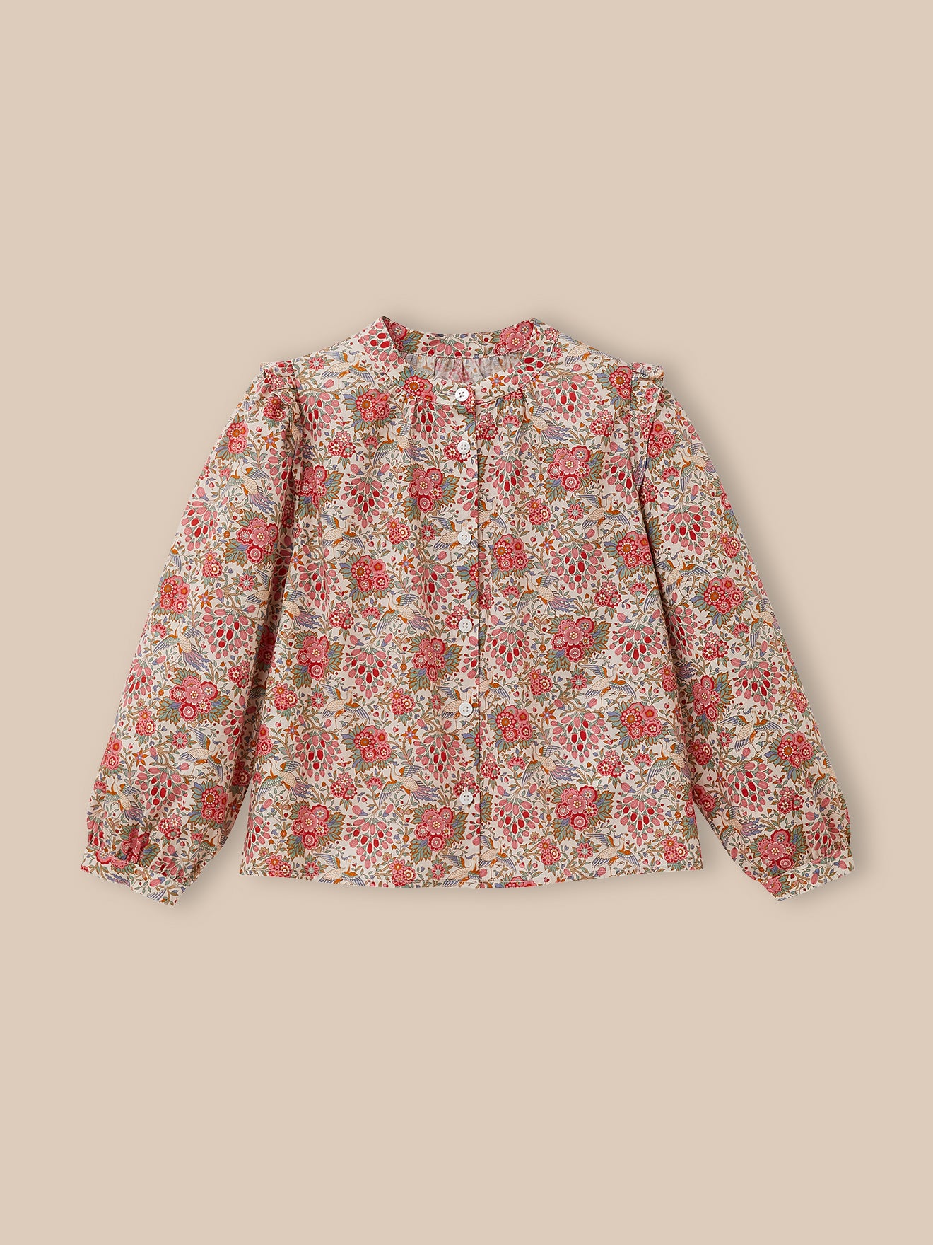 Mädchenbluse, aus Liberty®-Stoff « Dante »