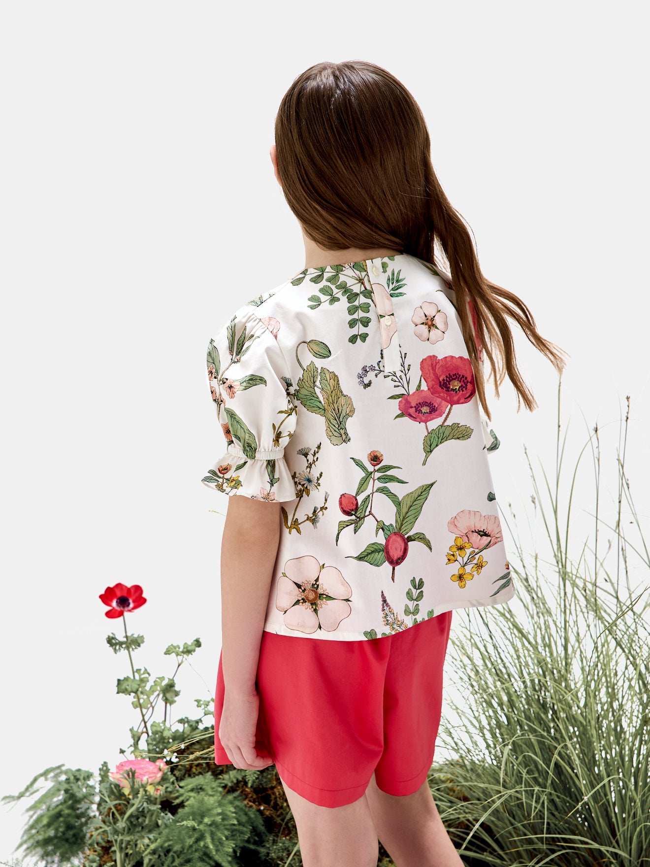 Mädchenbluse - Kollektion von Deyrolle x Cyrillus