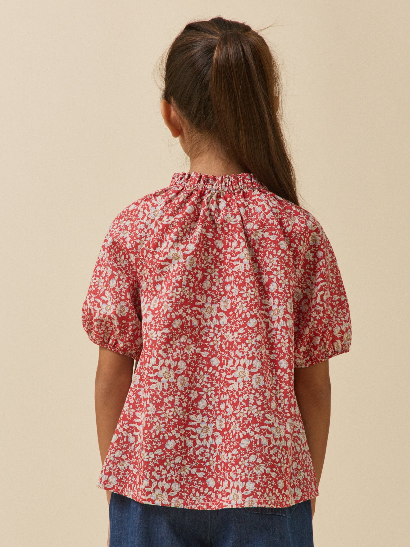 Mädchen-Bluse aus Liberty®-Stoff Lizzie