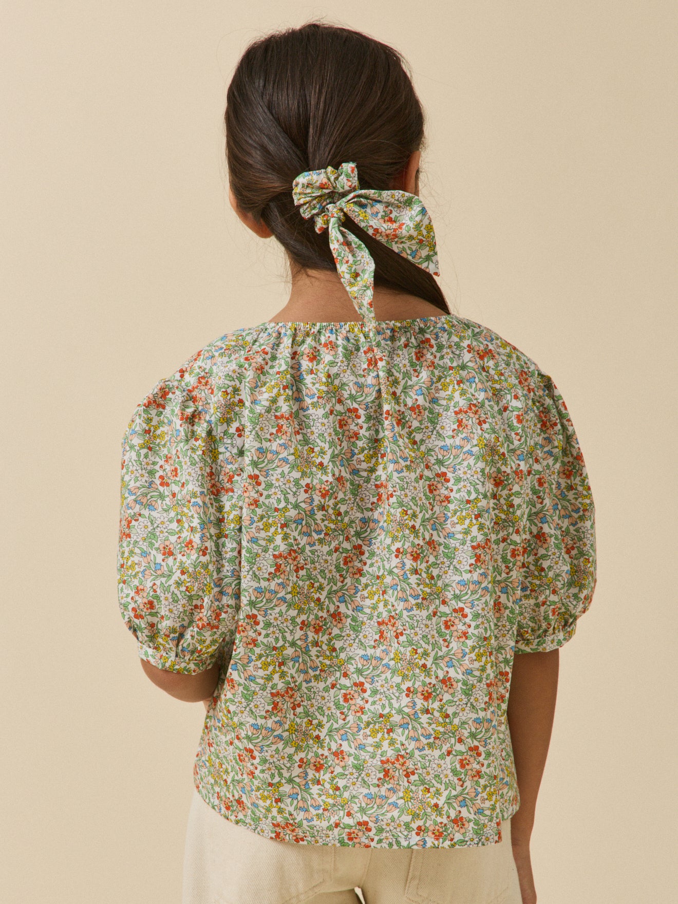 Mädchenbluse, Liberty®-Stoff