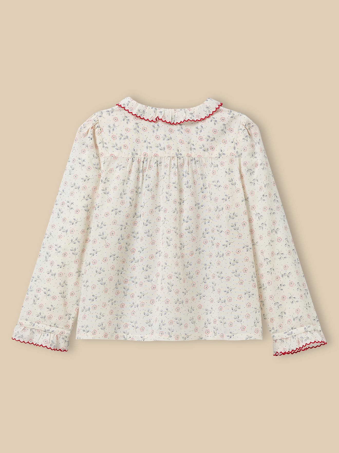 Mädchen-Bluse mit Print « Lilly »