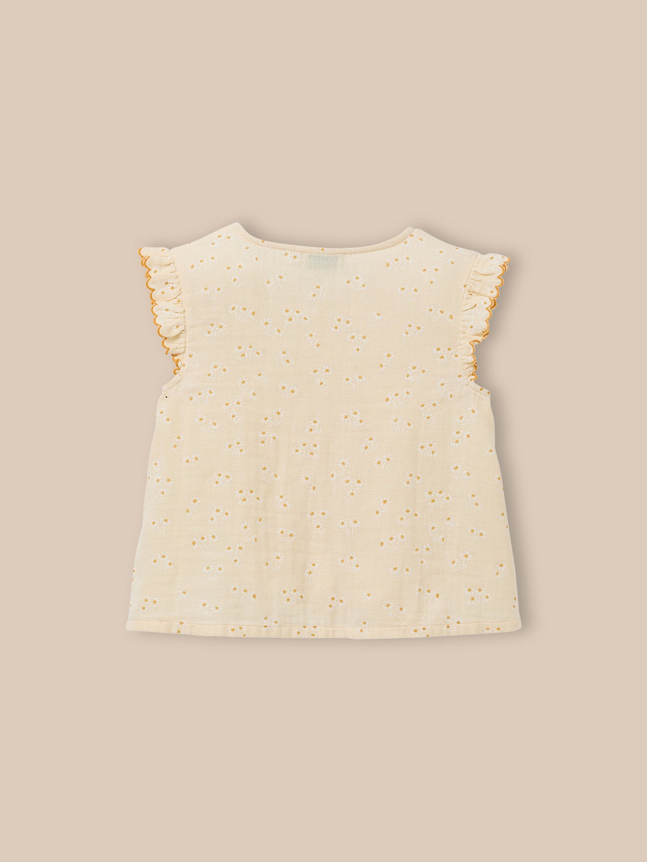 Mädchenbluse mit Gänseblümchen