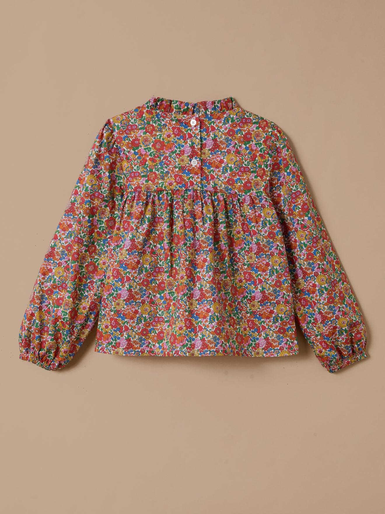 Mädchenbluse aus Liberty®-Stoff