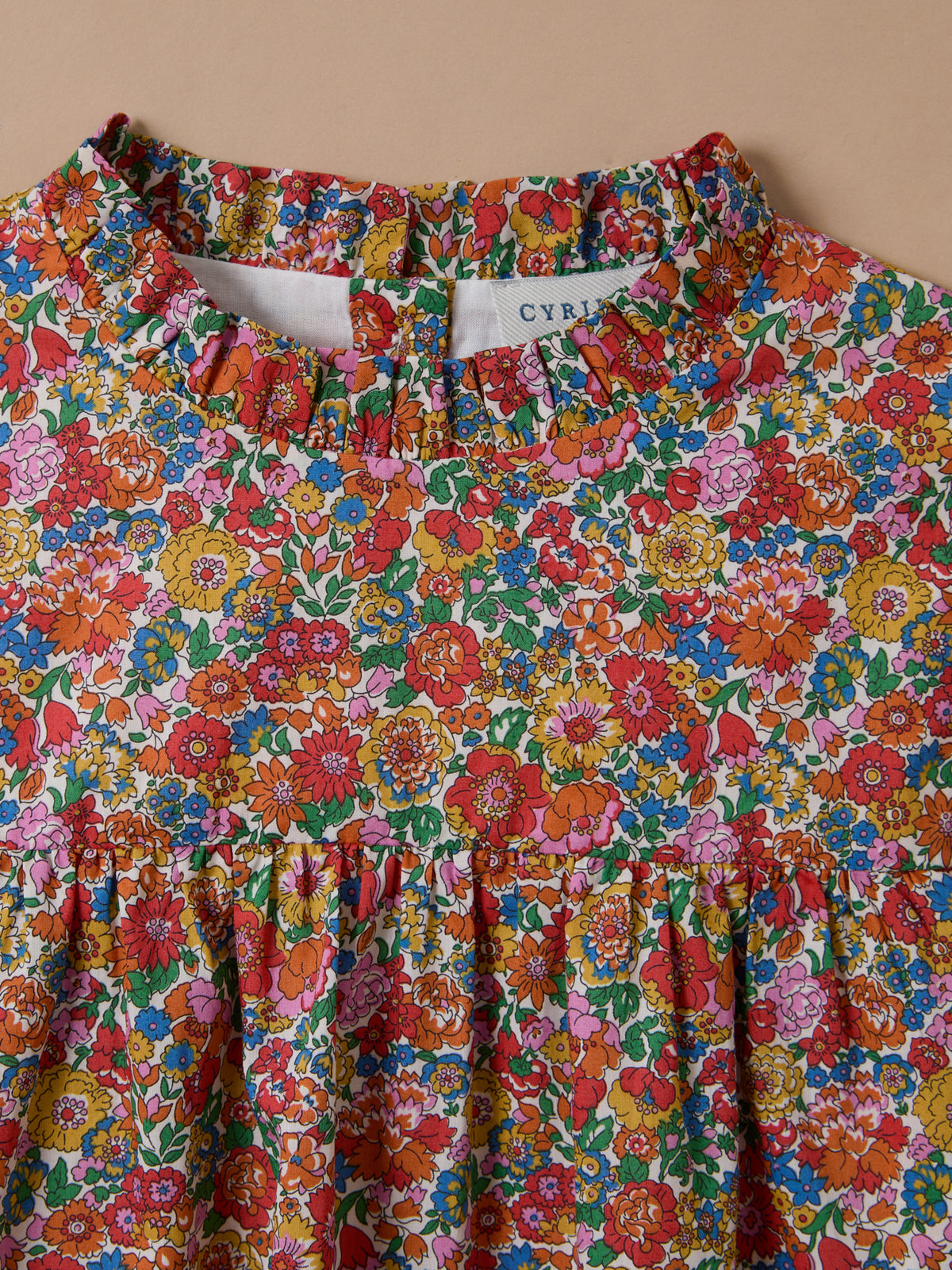 Mädchenbluse aus Liberty®-Stoff