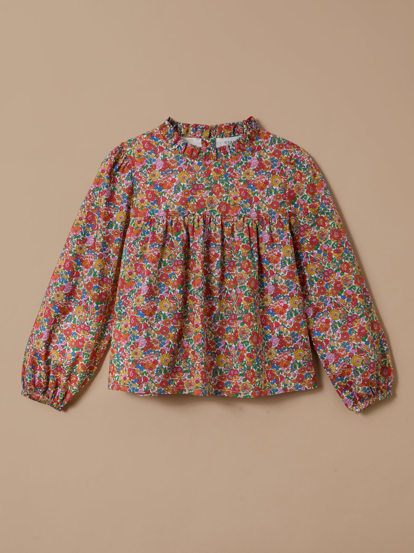 Mädchenbluse aus Liberty®-Stoff