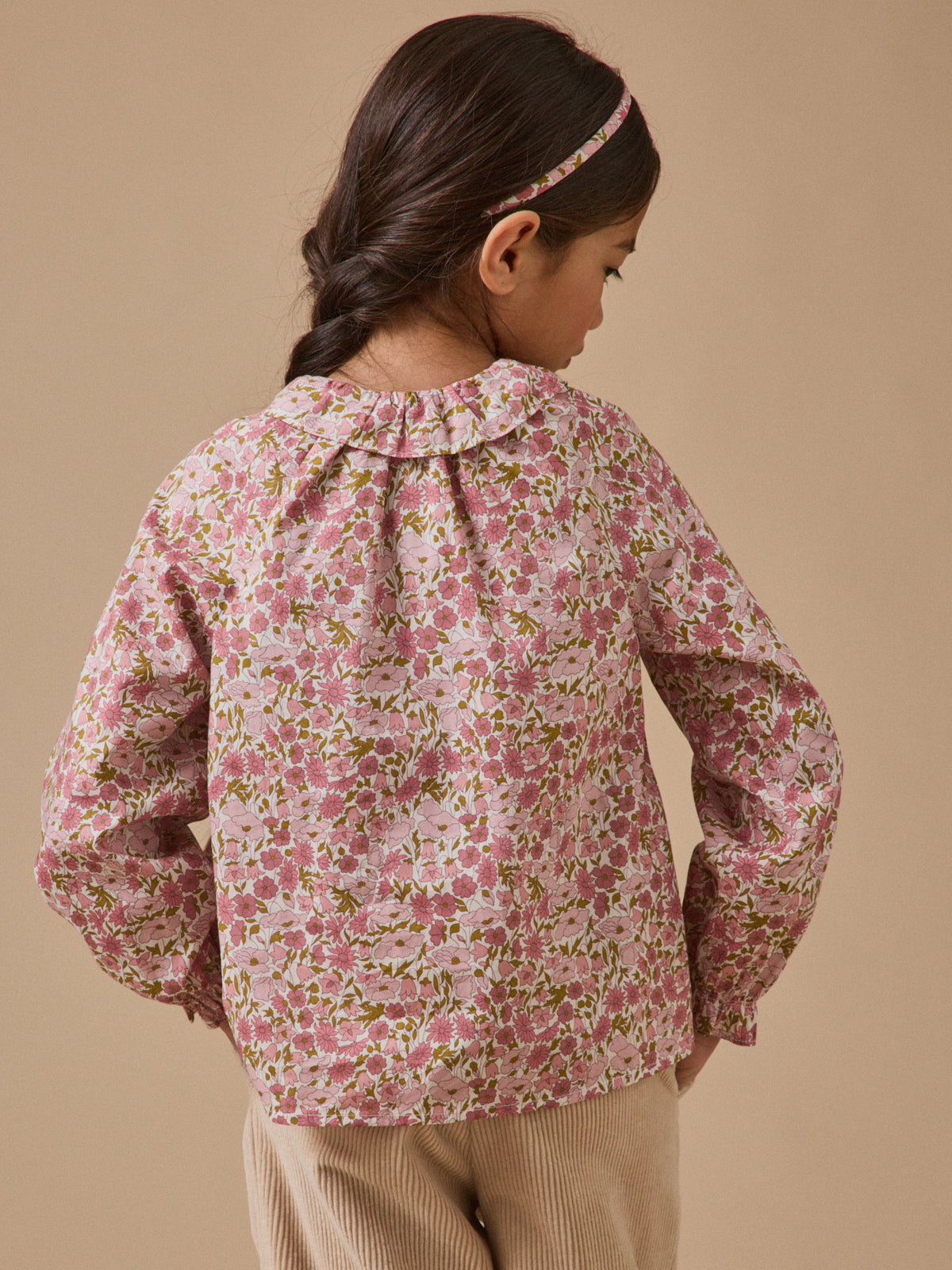 Mädchenbluse, Liberty®-Stoff