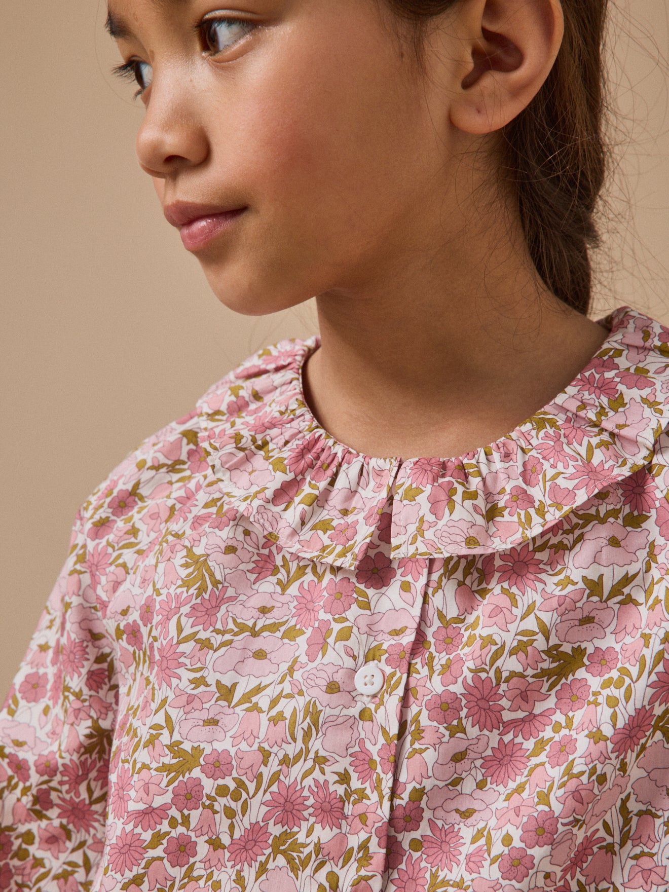 Mädchenbluse, Liberty®-Stoff