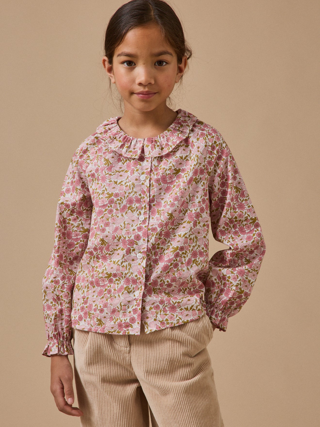 Mädchenbluse, Liberty®-Stoff