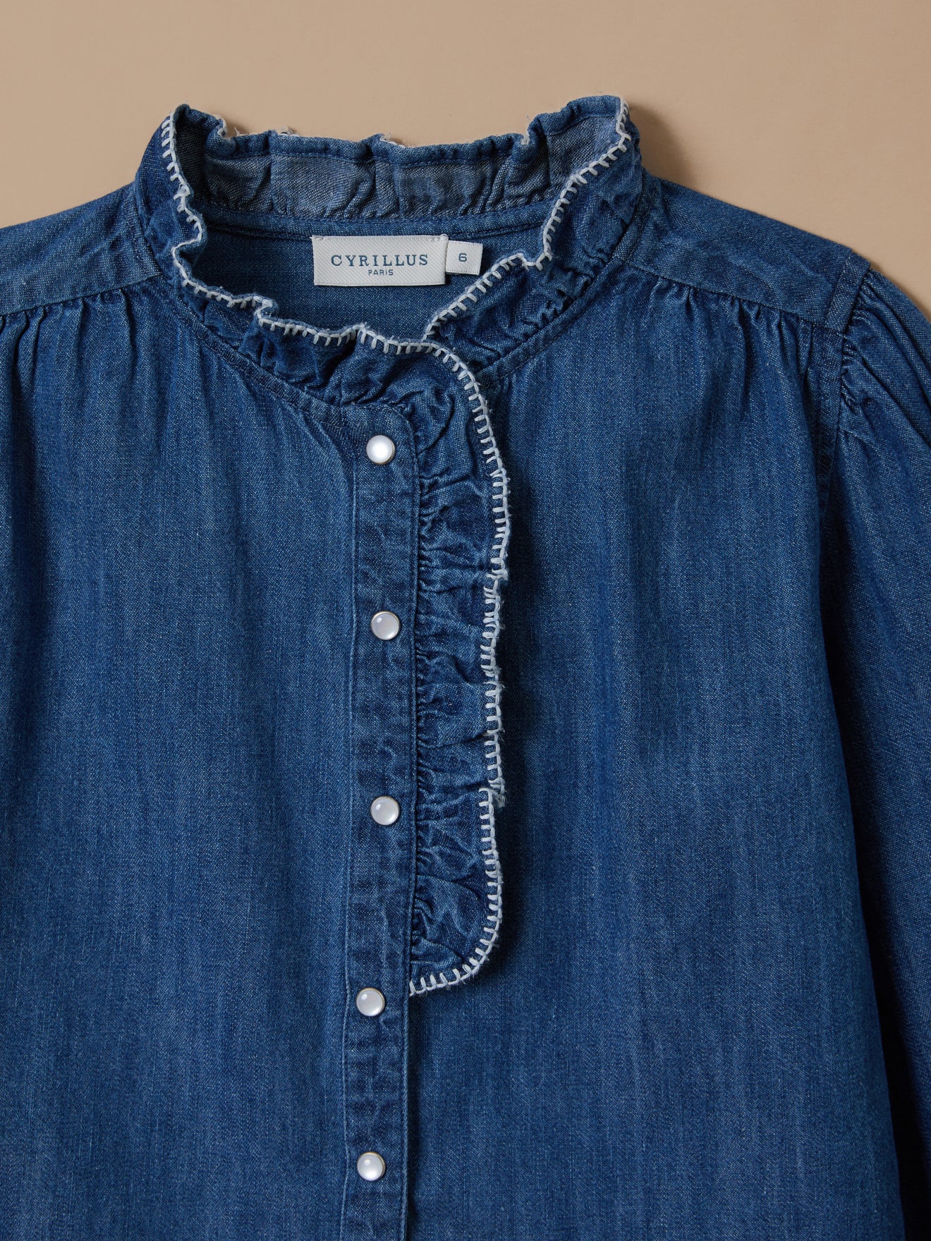 Mädchenhemd, Denim