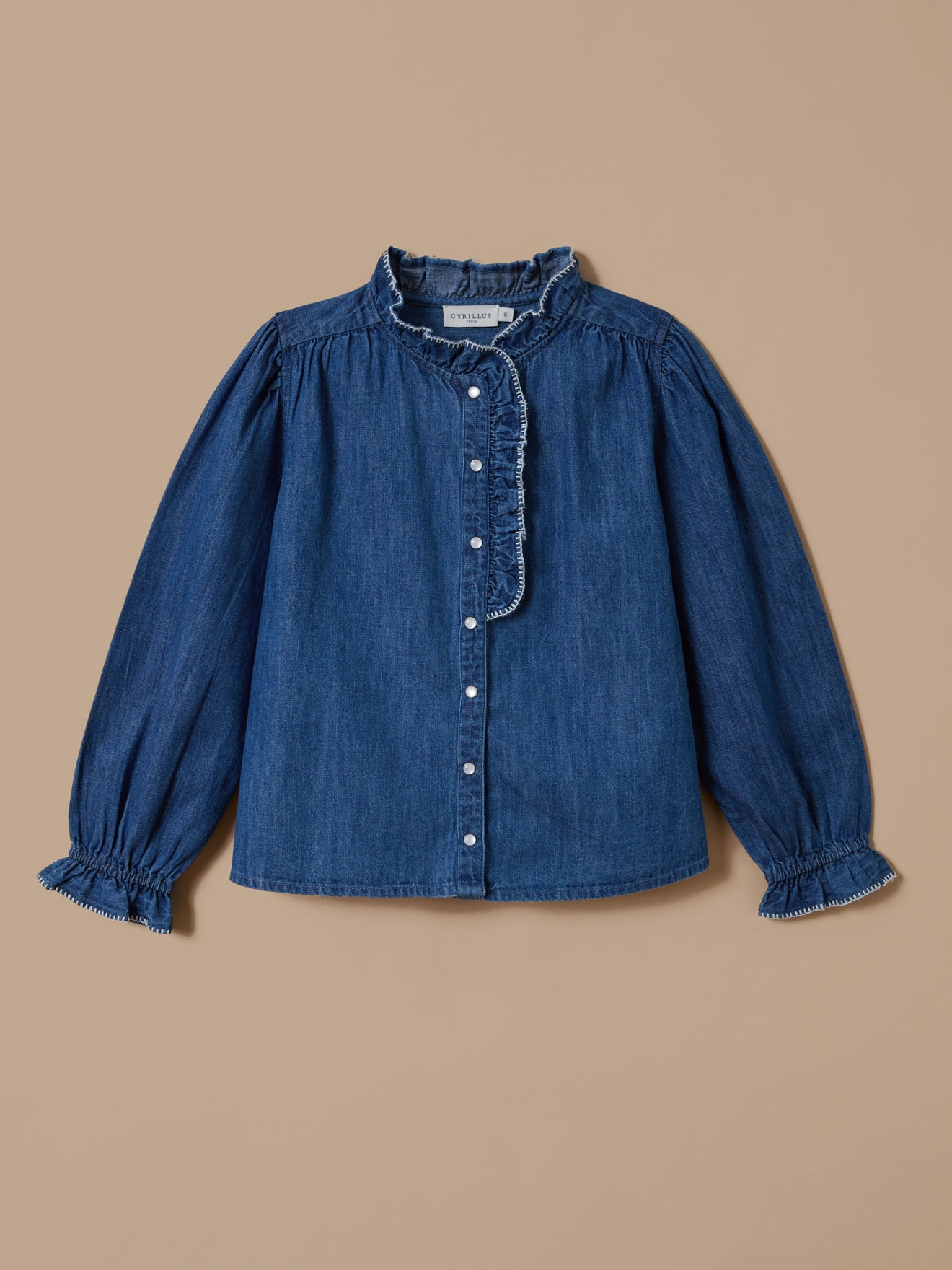 Mädchenhemd, Denim