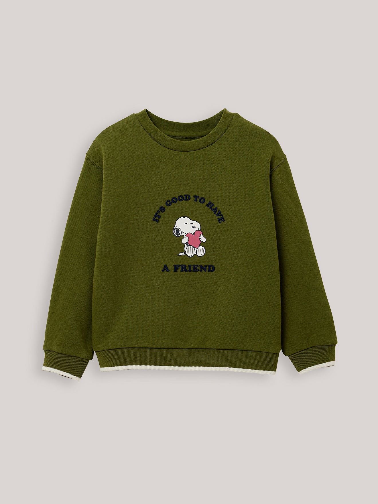 Kinder-Sweatshirt Cyrillus X PEANUTS™ – Snoopy Kollektion