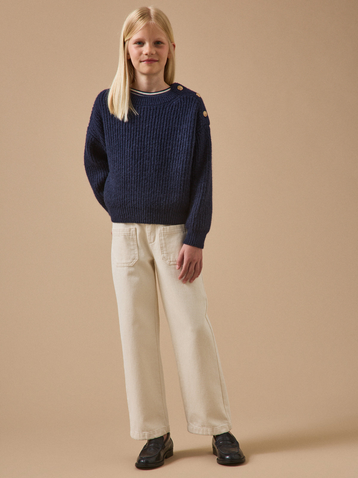 Mädchenpullover, elegant