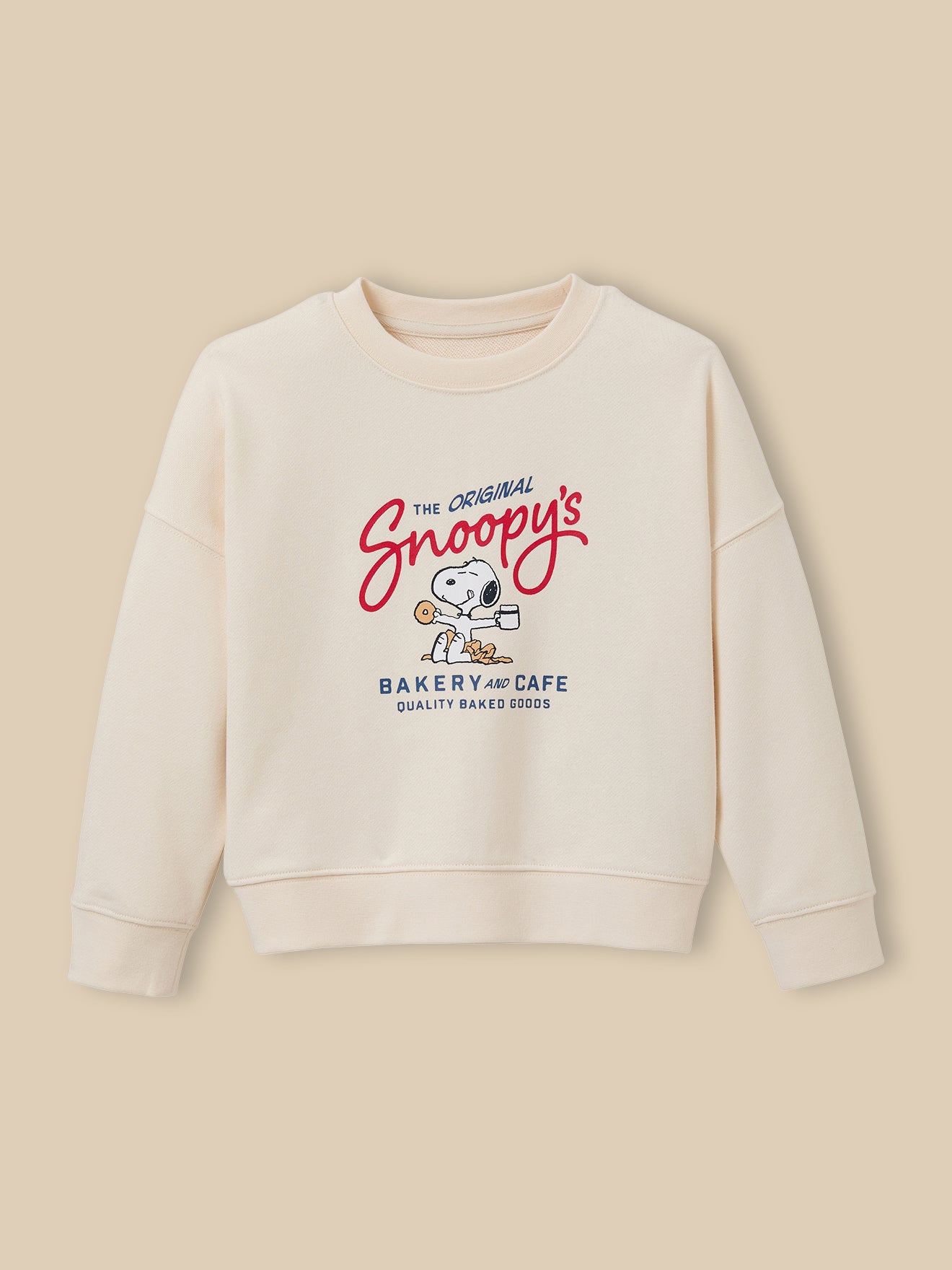 Kinder-Sweatshirt Cyrillus x PEANUTS(TM) – Snoopy Kollektion