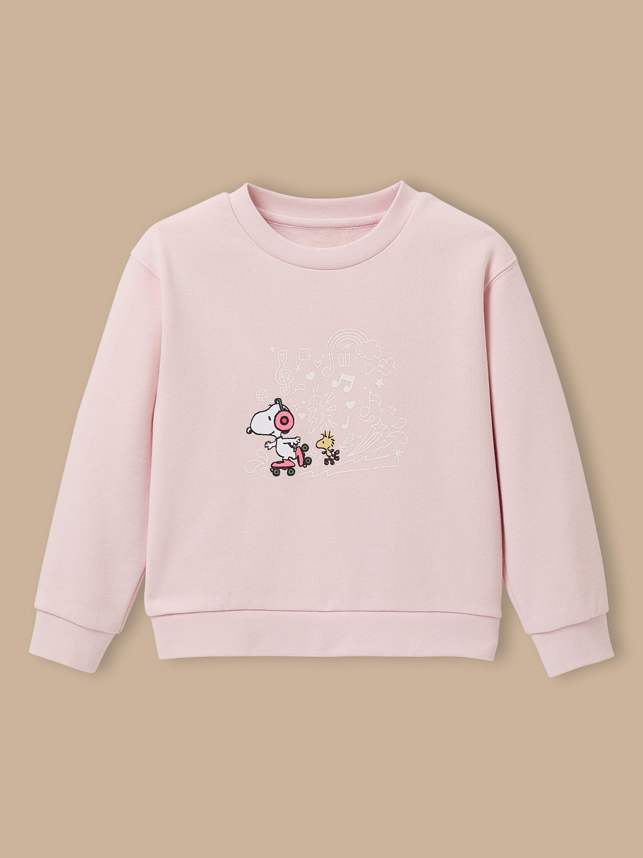 Kinder-Sweatshirt Cyrillus X PEANUTS™ – Kollektion « Snoopy »