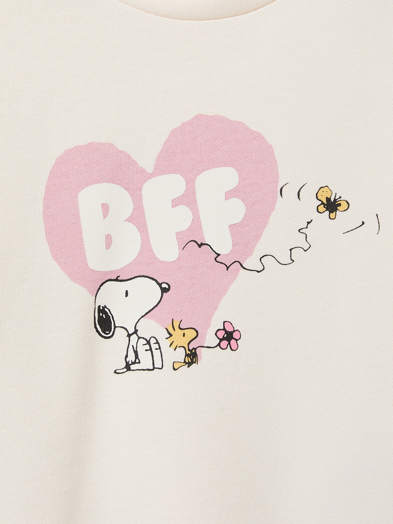 Kinder-Sweatshirt Cyrillus X PEANUTS™ – Kollektion « Snoopy »